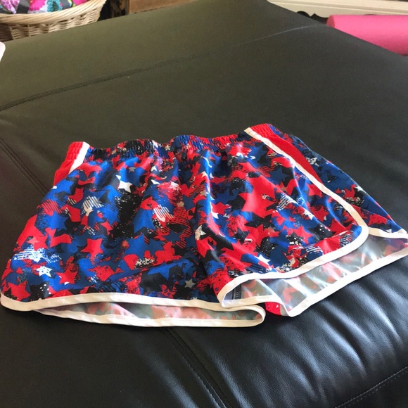 Champion Other - Kids’ Red, white, and blue shorts.